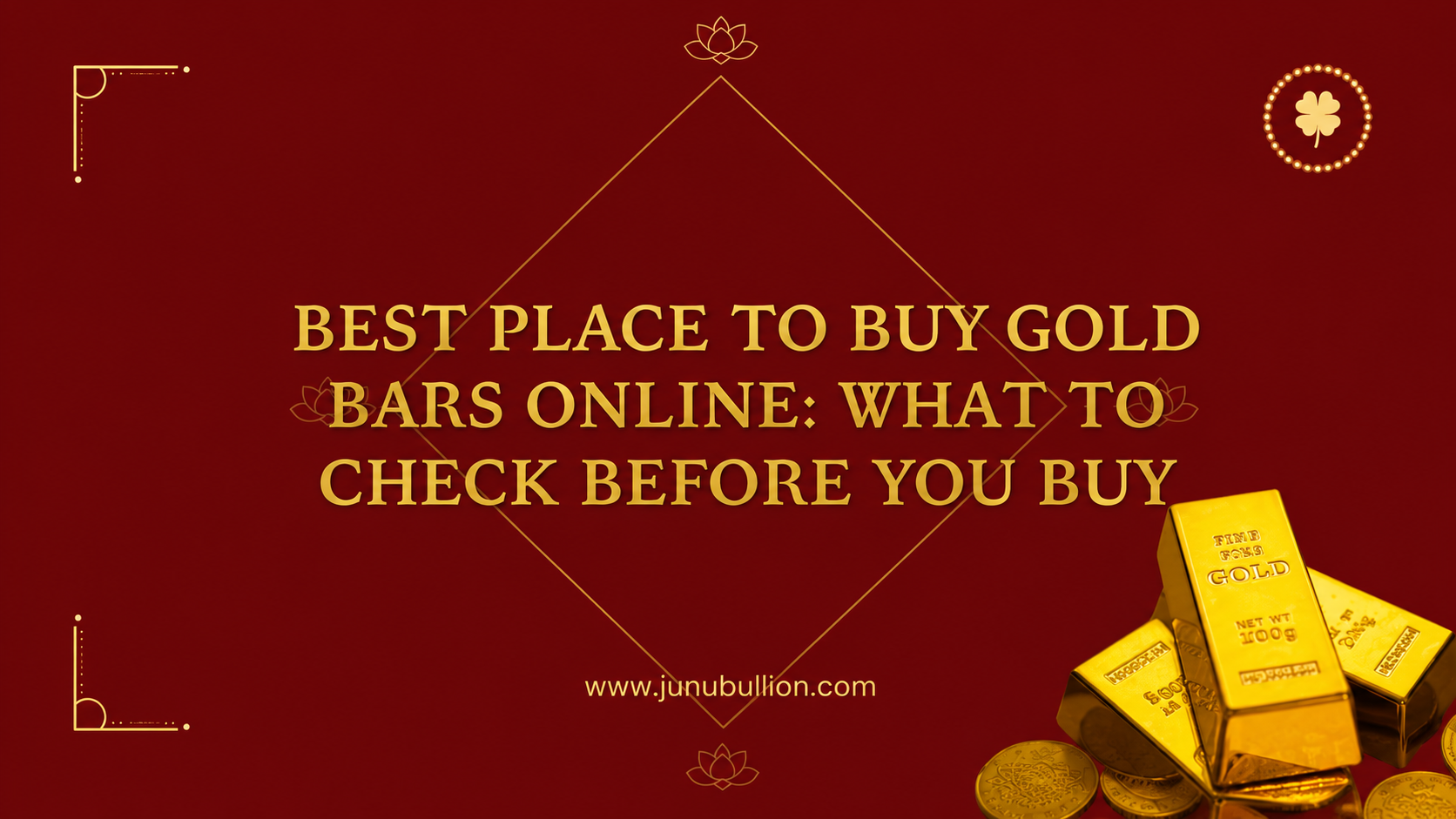 Best Place to Buy Gold Bars Online: What to Check Before You Buy